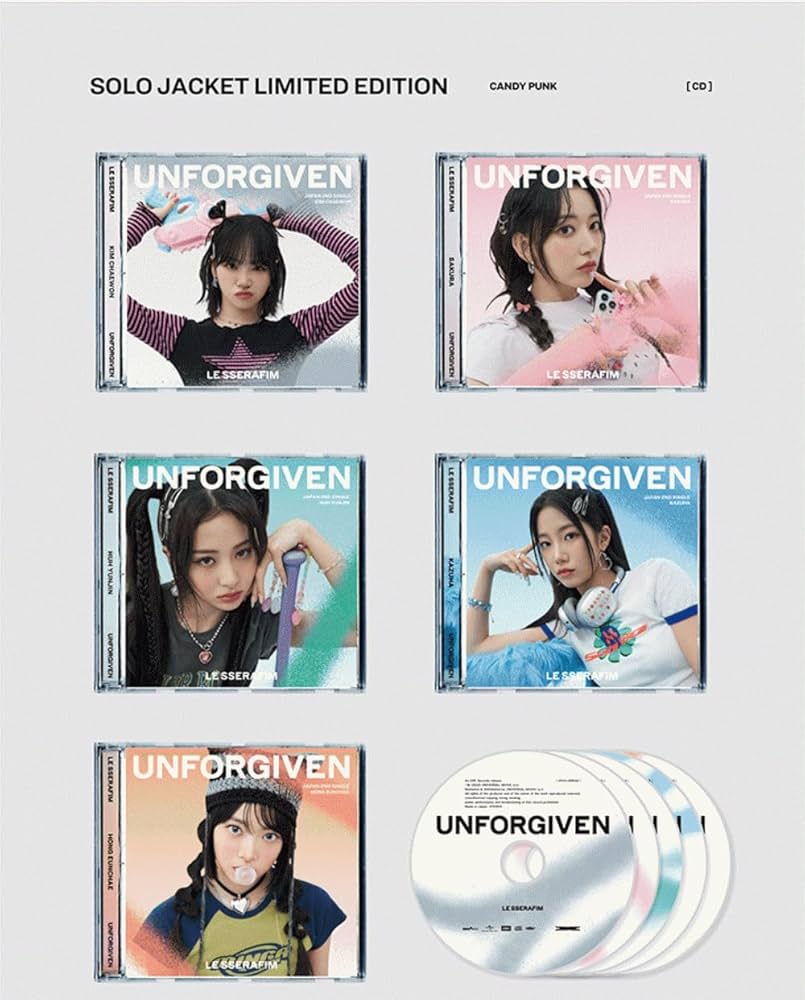 LE SSERAFIM - Unforgiven JAPAN VERSIONS