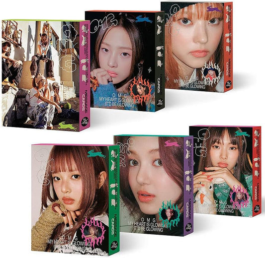 NEWJEANS - OMG (1st Single Album) MESSAGE CARD