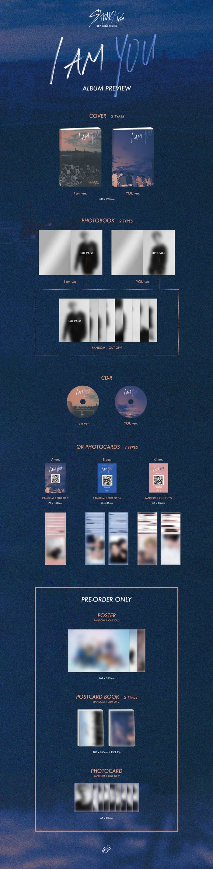 STRAY KIDS - I AM YOU (3rd mini album)