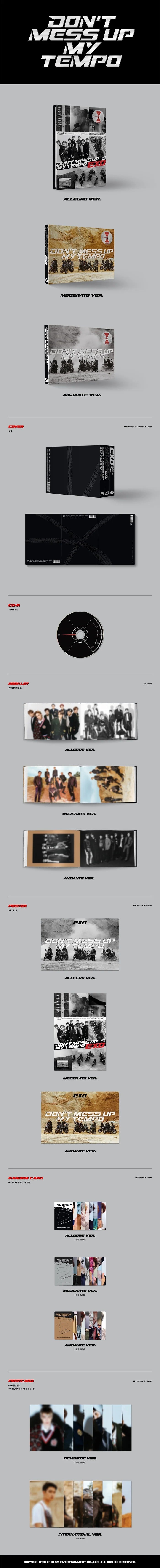 EXO - Don't Mess Up My Tempo (5th Album)
