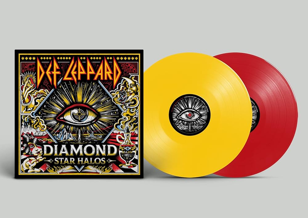 DEF LEPPARD – Diamond Stat Halos VINILO Target exclusive