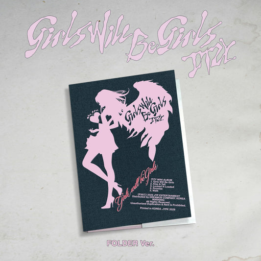 ITZY - GIRLS WILL BE GIRLS FOLDER Version