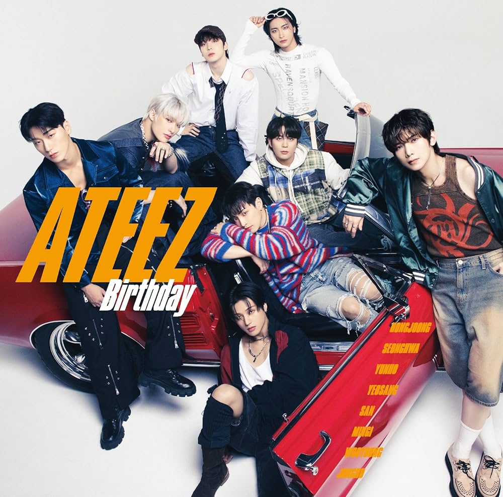 ATEEZ - BIRTHDAY (4th Japan Single Album) STANDARD Edition