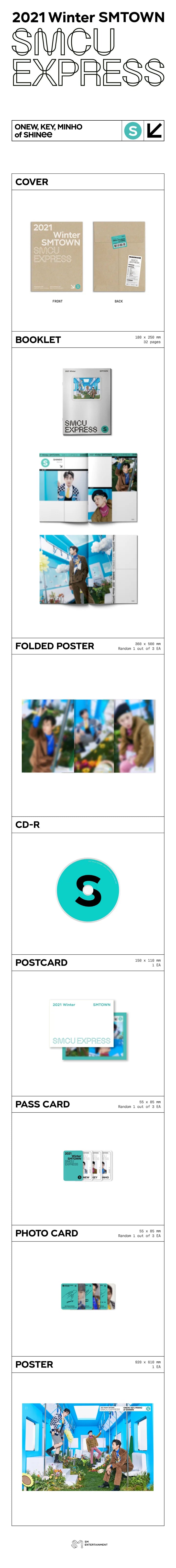 SHINEE - 2021 WINTER SMTOWN : SMCU EXPRESS