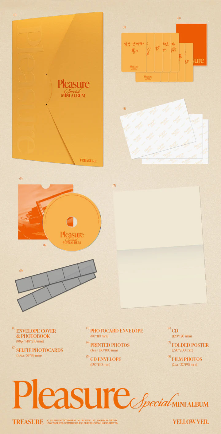 TREASURE - PLEASURE (Special Mini Album)