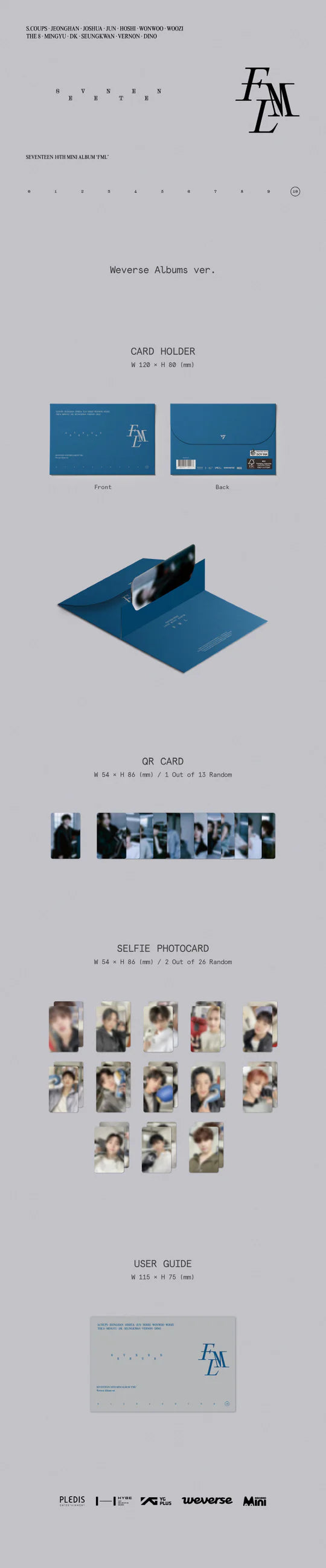 SEVENTEEN - FML (10th Mini Album) WEVERSE version