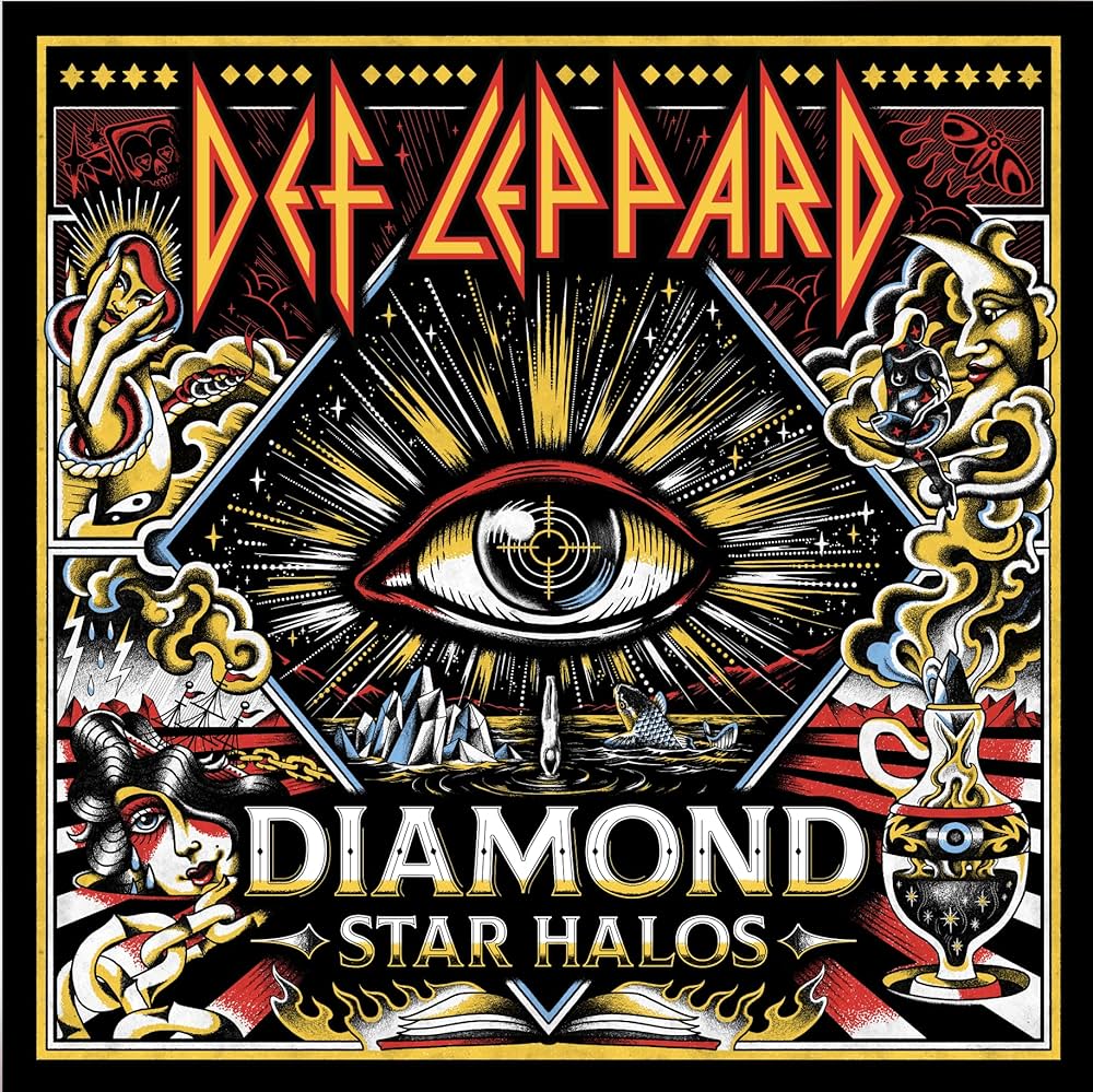 DEF LEPPARD – Diamond Stat Halos VINILO Target exclusive