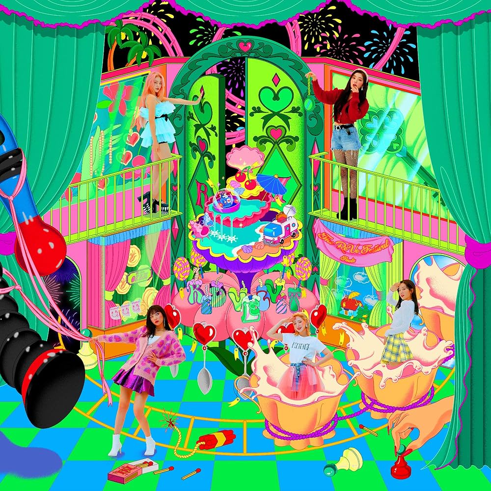 RED VELVET - The Reve Festival Finale Repackage Album SCRAPBOOK Version