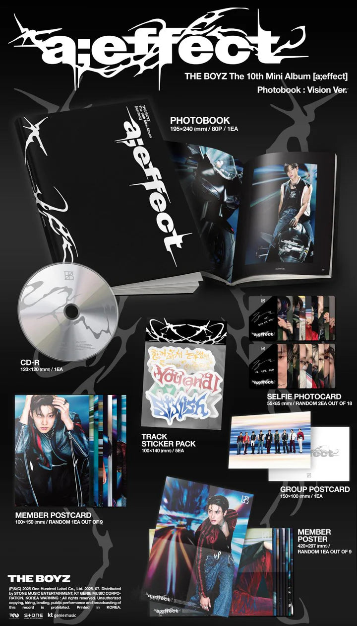 THE BOYZ - A;EFFECT (10th Mini Album)