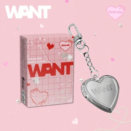 SOLAR (MAMAMOO) - WANT (2nd Single Album)