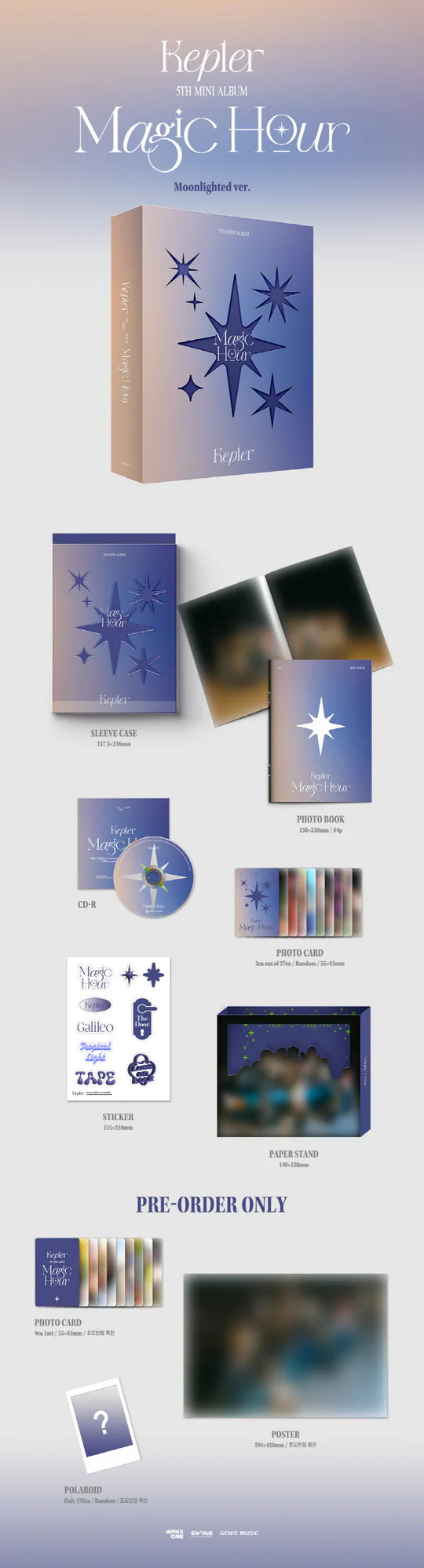 KEP1ER - MAGIC HOUR (5th Mini Album)