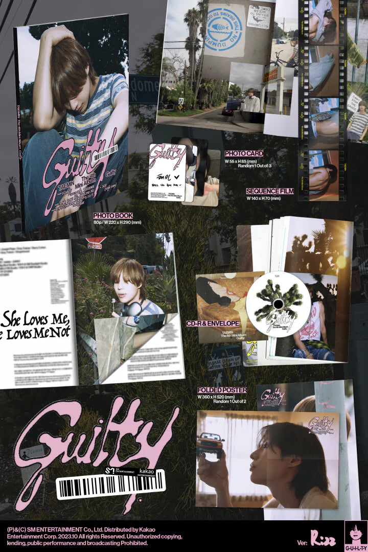 TAEMIN (SHINEE) - Guilty (4th Mini Album)