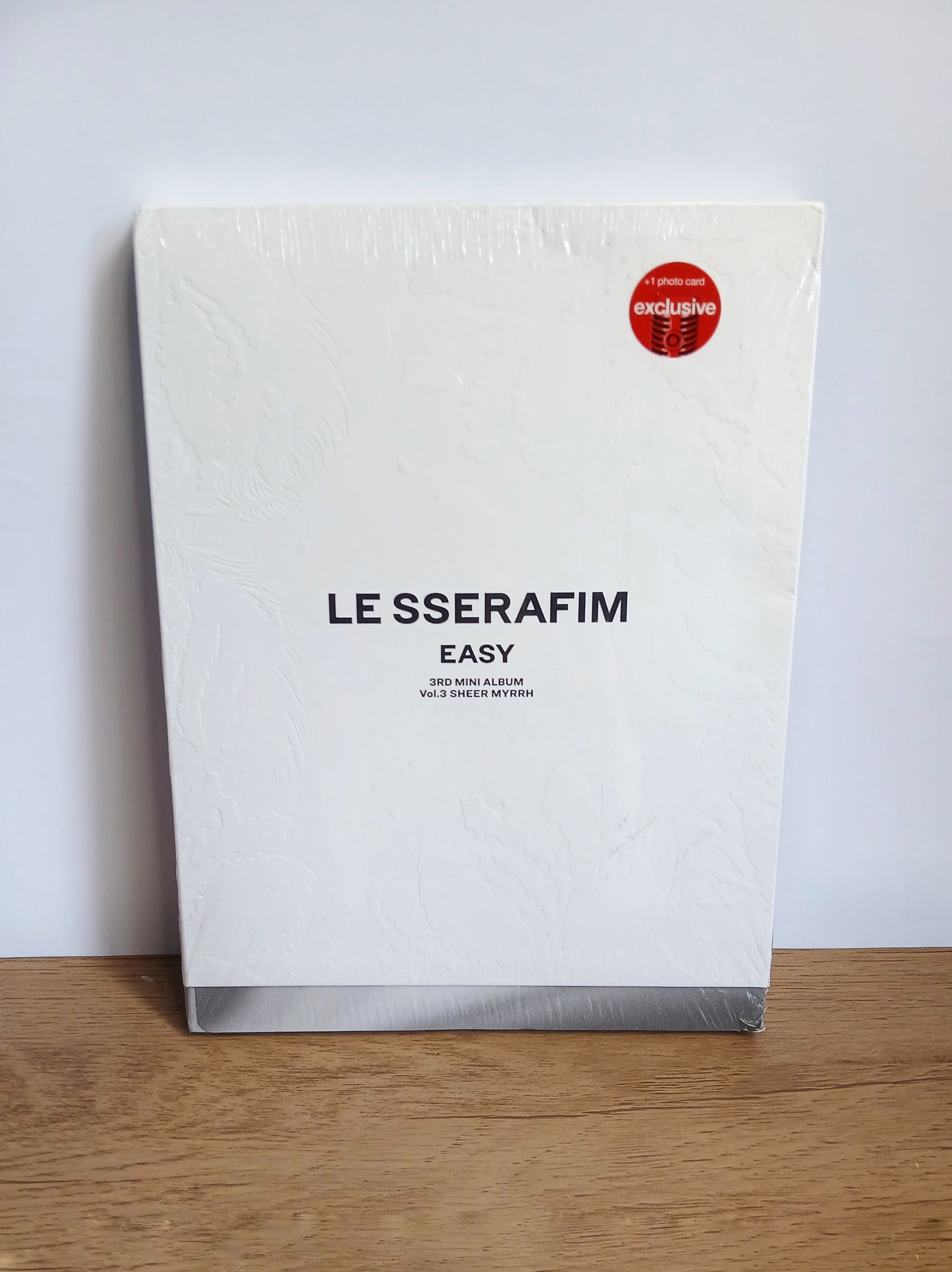 LE SSERAFIM - EASY (3rd Mini Album) VOL.3 Target Exclusive