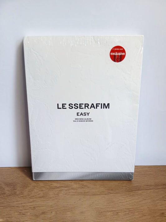 LE SSERAFIM - EASY (3rd Mini Album) VOL.3 Target Exclusive