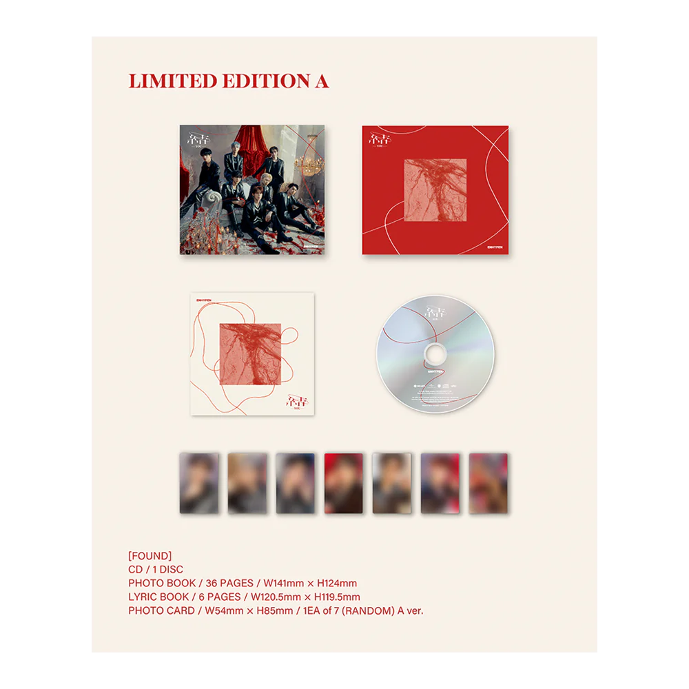 ENHYPEN - YOU (Limited A Edition) Target exclusive