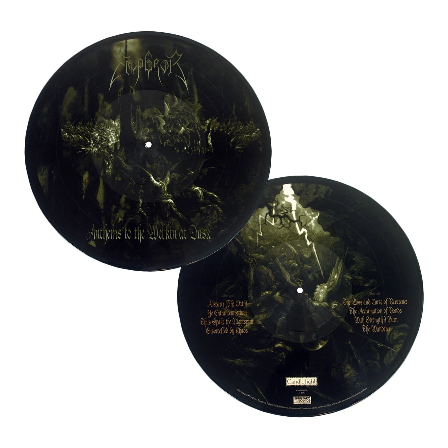 EMPEROR - Anthems To The Welkin At Dusk VINILO Picture disc