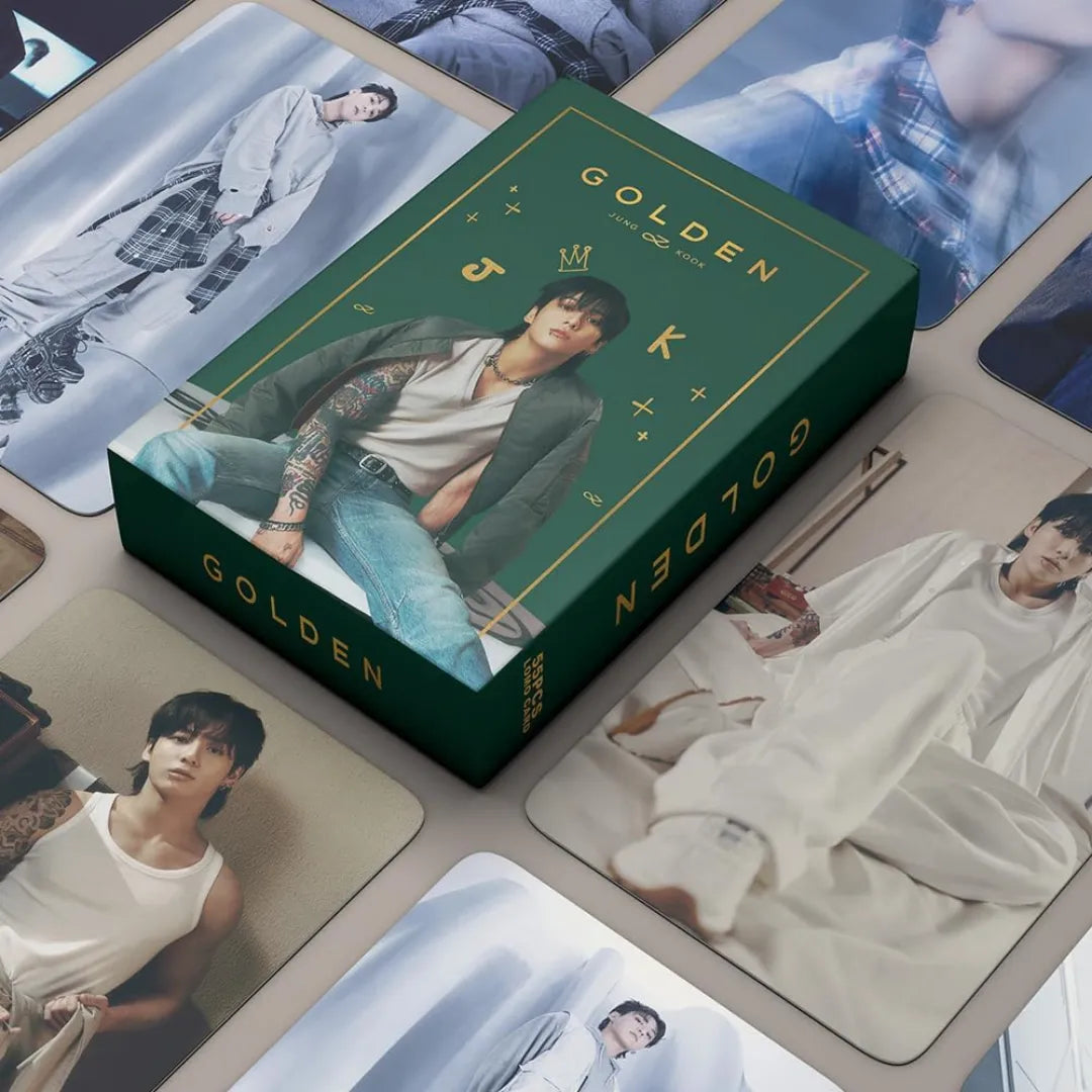 JUNGKOOK (BTS) - LOMO CARDS Golden