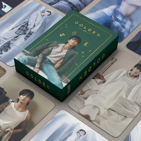 JUNGKOOK (BTS) - LOMO CARDS Golden