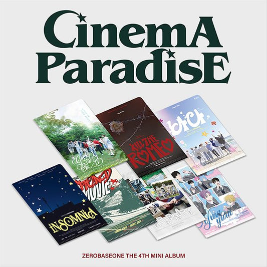 ZEROBASEONE - CINEMA PARADISE (4th Mini Album) ZEROSE Version