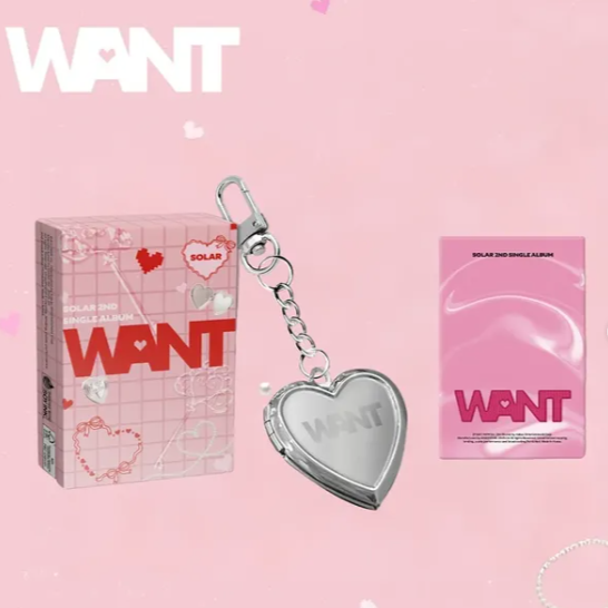 SOLAR (MAMAMOO) - WANT (2nd Single Album)