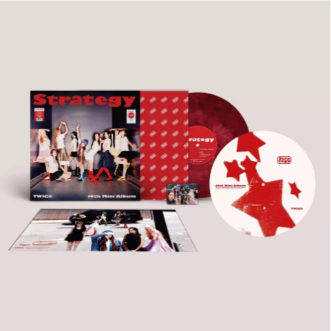 TWICE - STRATEGY (14th Mini Album) VINILO Target exclusive