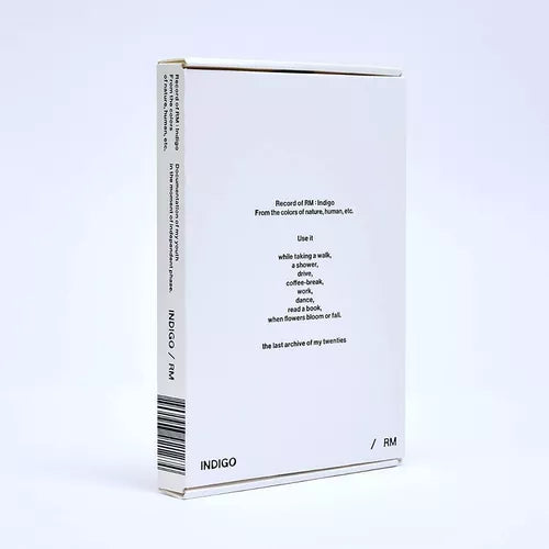 RM (BTS) - INDIGO (BOOK Edition)
