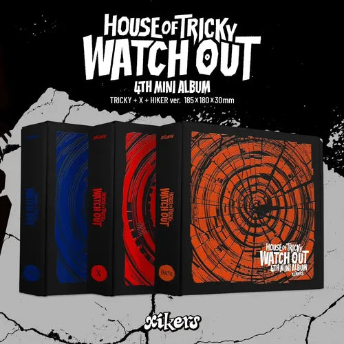 XIKERS - HOUSE OF TRICKY : WATCH OUT (4th Mini Album)