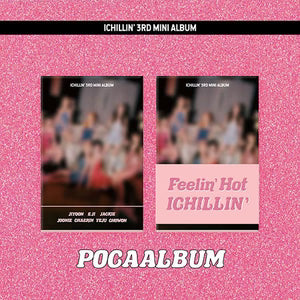 ICHILLIN' - FEELIN' HOT (3rd Mini Album) POCAALBUM