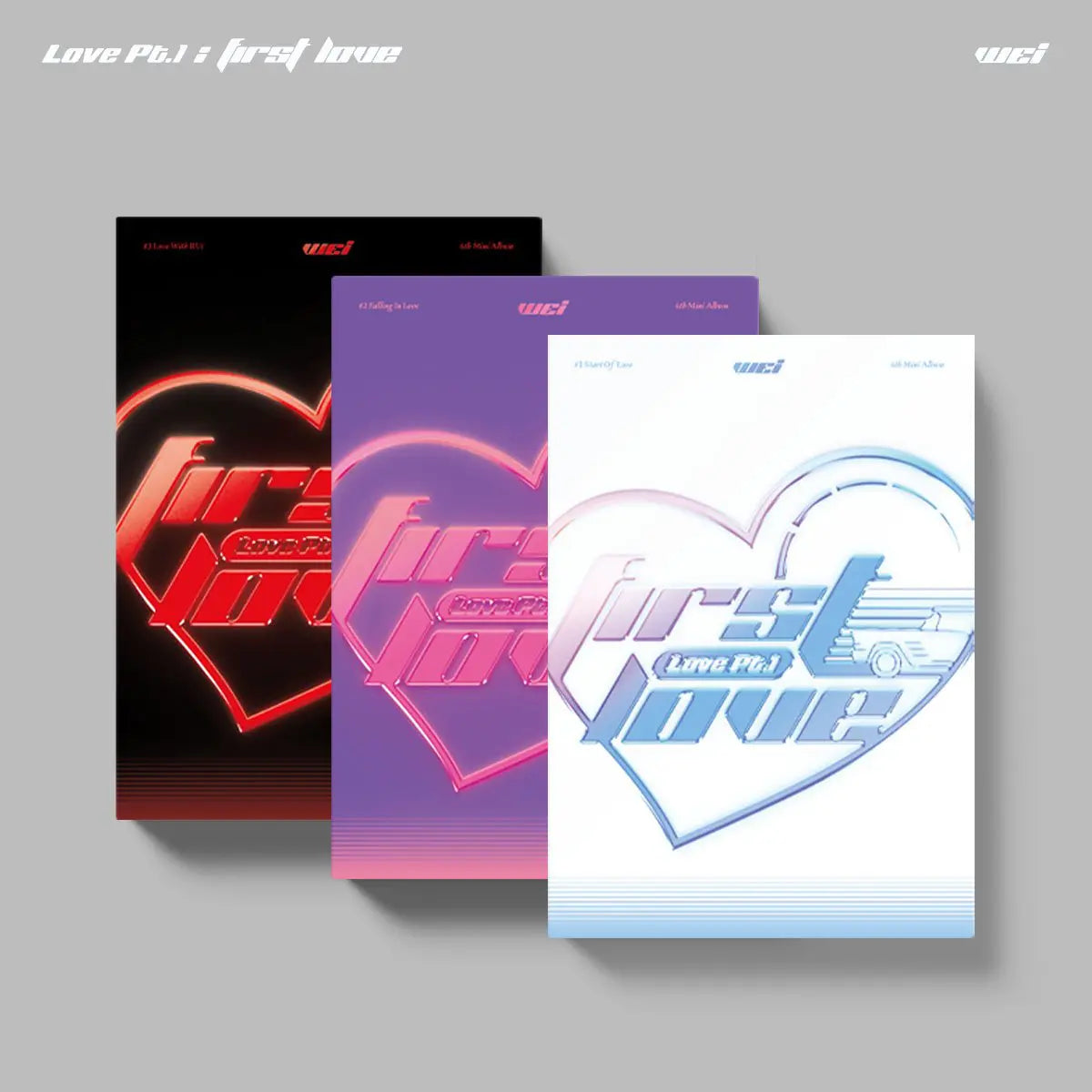 WEi - Part.1 : First Love (4th Mini Album)