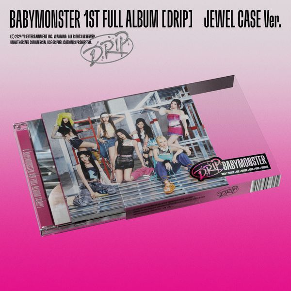 BABYMONSTER - DRIP (1st FULL Album) JEWEL CASE