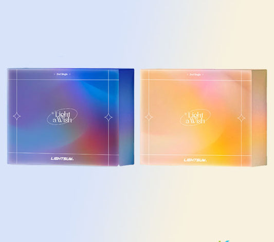LIGHTSUM - LIGHT A WISH (2nd Single Album)