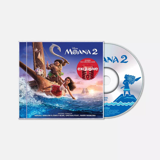 Moana 2 OST (Original Soundtrack) CD Target Exclusive