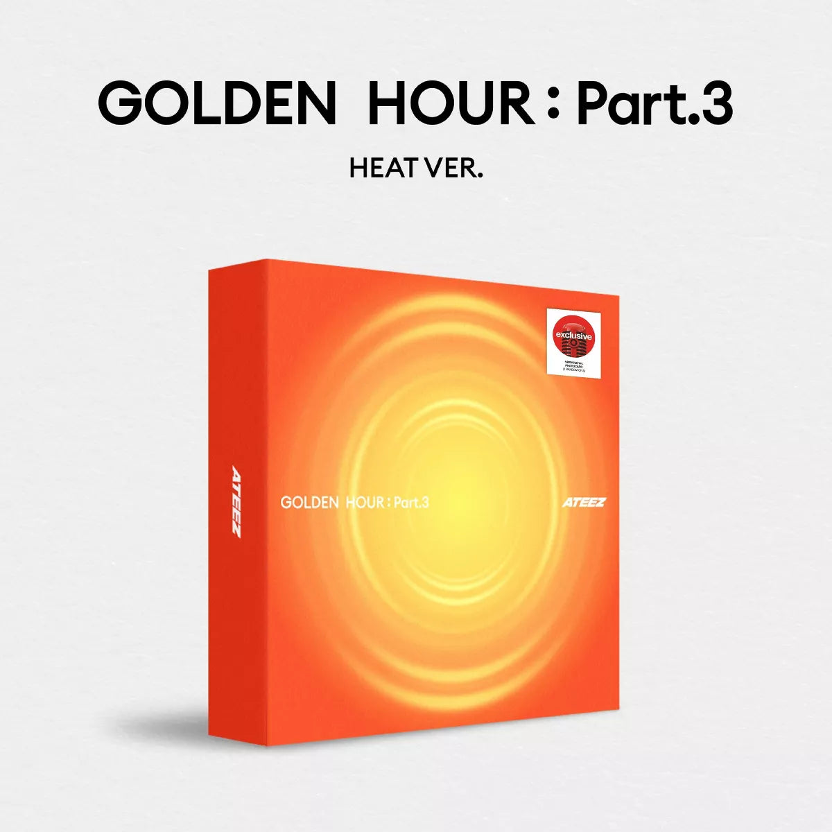 ATEEZ - GOLDEN HOUR Part.3 (Target Exclusive)