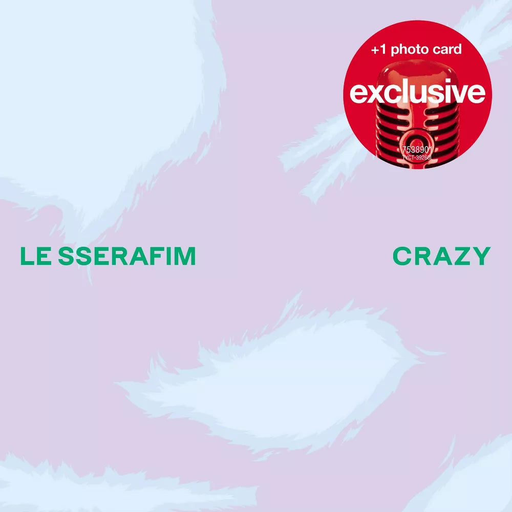 LE SSERAFIM - CRAZY (4th Mini Album) TARGET EXCLUSIVE CD