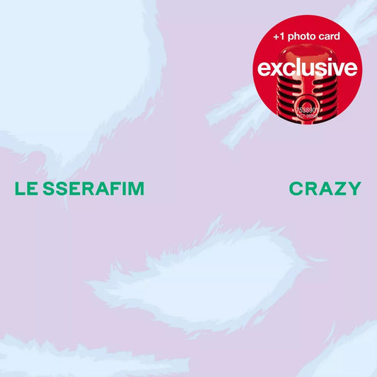 LE SSERAFIM - CRAZY (4th Mini Album) TARGET EXCLUSIVE CD