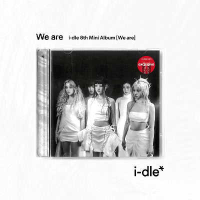I-DLE - WE ARE (8th Mini Album) Target exclusive CD