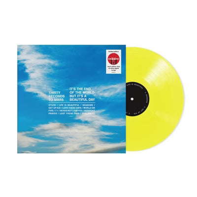 30 SECONDS TO MARS – It's The End Of The World But It's A Beautiful Day VINILO Target exclusive