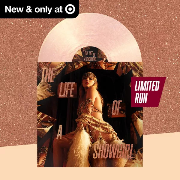 TAYLOR SWIFT - The Life of a Showgirl: The Crowd is Your King Edition (Summertime Spritz Pink Shimmer) VINILO TARGET EXCLUSIVE