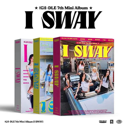 (G)I-DLE - I SWAY (7th Mini Album) Target Exclusive