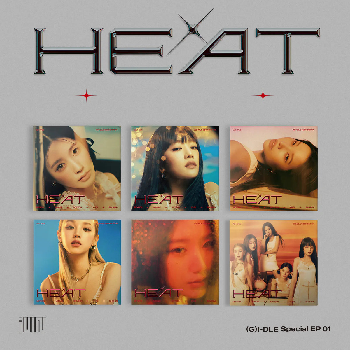 (G)I-DLE - HEAT DIGIPACK