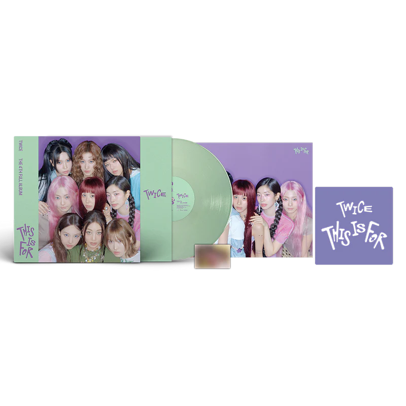 TWICE - THIS IS FOR VINILO (Honeydew Glitter Vinyl) (D2C Exclusive)