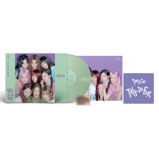 TWICE - THIS IS FOR VINILO (Honeydew Glitter Vinyl) (D2C Exclusive)