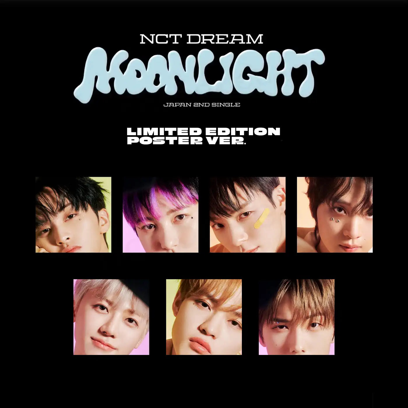 NCT DREAM - Moonlight JAPAN CD Limitado POSTER VER.