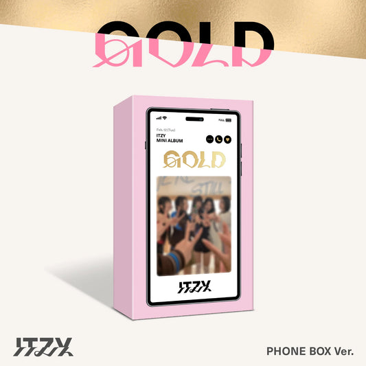ITZY - GOLD SPECIAL Edition PHONE BOX Version