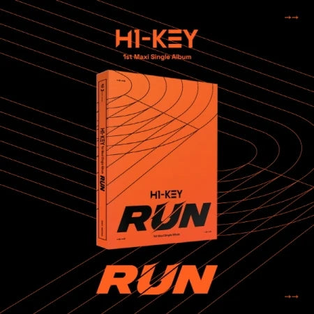 H1-KEY - RUN (1st MAXI Single Album)