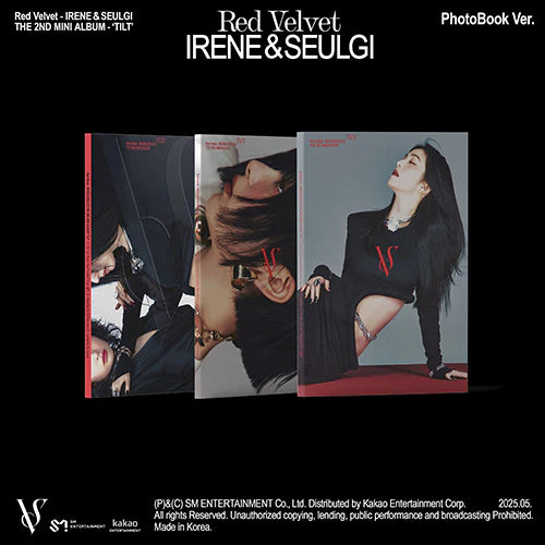 IRENE & SEULGI (RED VELVET) - TILT (2nd Mini Album) PHOTOBOOK