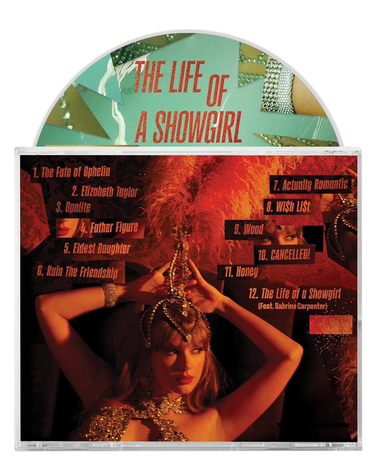 [PRE-ORDEN] TAYLOR SWIFT - The Life of a Showgirl: Sweat and Vanilla Perfume CD