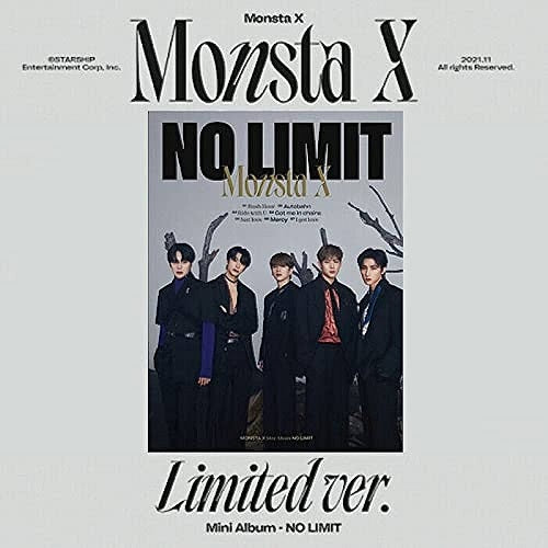 MONSTA X - NO LIMIT (10th Mini Album) LIMITED Version