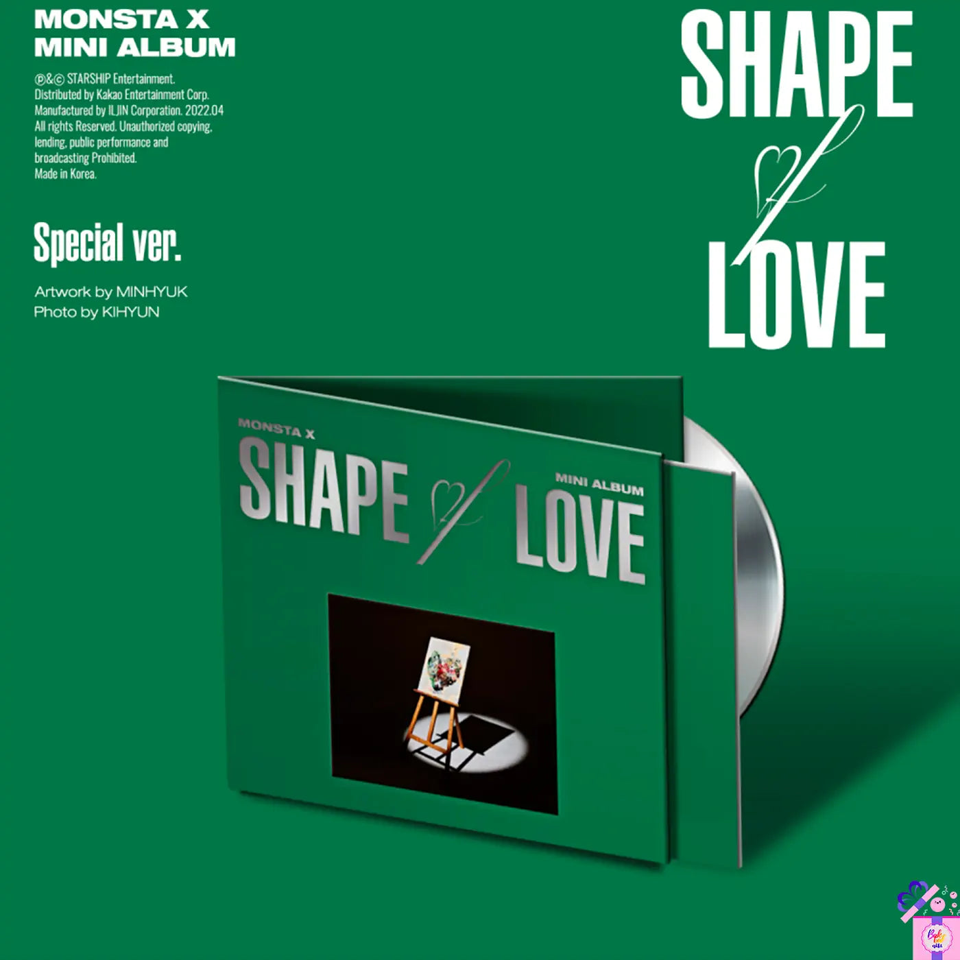 MONSTA X - SHAPE of LOVE (11th Mini Album) SPECIAL Version