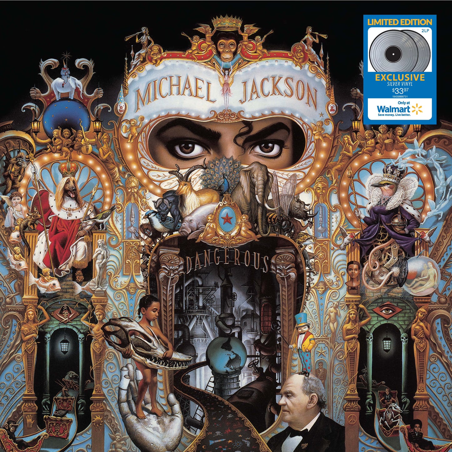 MICHAEL JACKSON - Dangerous VINILO Walmart Exclusive